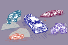 Car-sketches