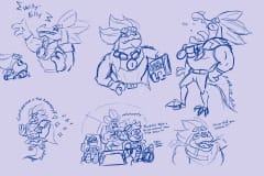 Gary-Ratchet-and-Clank-study